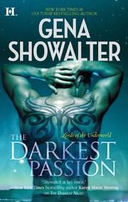 Cover of: The Darkest Passion by Gena Showalter
