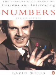 Cover of: The Penguin Dictionary of Curious and Interesting Numbers by David G. Wells