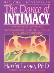 Cover of: The Dance of Intimacy by Harriet Goldhor Lerner, Harriet Lerner