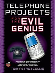 Cover of: Telephone Projects for the Evil Genius by Thomas Petruzzellis