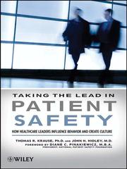 Taking the lead in patient safety