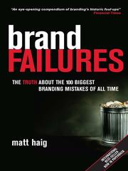 Cover of: Brand Failures