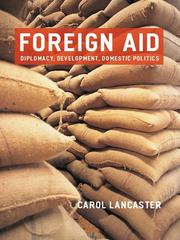 Cover of: Foreign Aid by Carol Lancaster