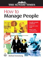 Cover of: How to Manage People by Michael Armstrong, Michael Armstrong