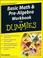 Cover of: Basic Math & Pre-Algebra Workbook For Dummies®