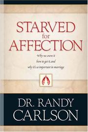 Cover of: Starved for affection