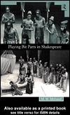 Cover of: Playing Bit Parts in Shakespeare