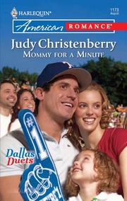 Cover of: Mommy for a Minute by Judy Christenberry, Judy Christenberry