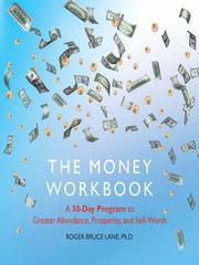 Cover of: The Money Workbook by Roger Bruce Lane