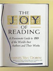Cover of: The Joy of Reading by Charles Lincoln Van Doren