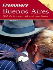 Cover of: Frommer'sBuenos Aires by Michael Luongo