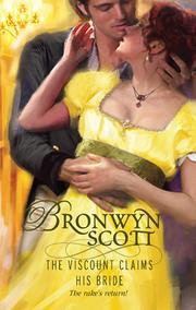 Cover of: The Viscount Claims His Bride by Bronwyn Scott