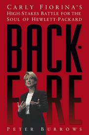 Cover of: Backfire by Peter Burrows