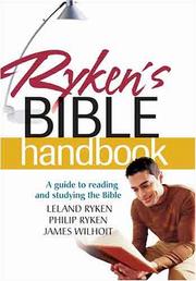 Cover of: Ryken's Bible Handbook: a guide to reading and studying the Bible
