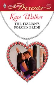 Cover of: The Italian's Forced Bride by Kate Walker