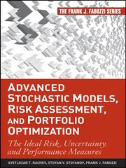 Cover of: Advanced Stochastic Models, Risk Assessment, and Portfolio Optimization by Svetlozar T. Rachev