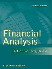 Cover of: Financial Analysis by Steven M. Bragg