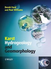 Cover of: Karst Hydrogeology and Geomorphology by Derek Ford