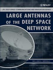 Cover of: Large Antennas of the Deep Space Network by William A. Imbriale