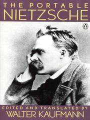 Cover of: The Portable Nietzsche by Friedrich Nietzsche, Friedrich Nietzsche