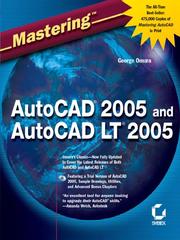 Cover of: MasteringAutoCAD2005 and AutoCAD LT2005 by George Omura