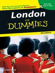 Cover of: London For Dummies by Donald Olson