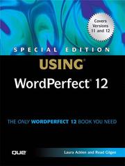 Cover of: Special Edition Using WordPerfect 12 | Laura Acklen