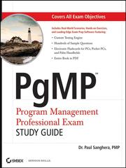 Cover of: PgMP by Paul Sanghera