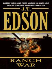 Cover of: Ranch War by John Thomas Edson