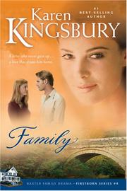 Cover of: Family (Firstborn Series #4) by Karen Kingsbury