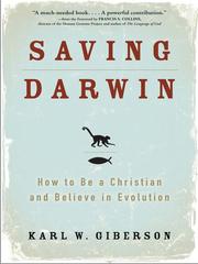 Cover of: Saving Darwin by Karl Giberson, Karl Giberson