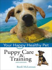 Cover of: Puppy Care & Training by Bardi McLennan