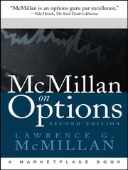 Cover of: McMillan on Options