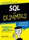 Cover of: SQL For Dummies