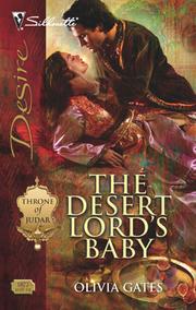Cover of: The Desert Lord's Baby by Olivia Gates