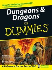 Cover of: Dungeons & Dragons For Dummies by Bill Slavicsek