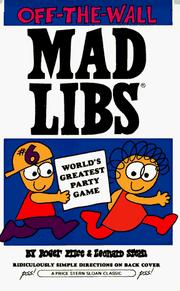 Cover of: Off-the-Wall Mad Libs by Roger Price, Leonard Stern