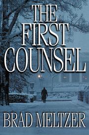 Cover of: The First Counsel by Brad Meltzer