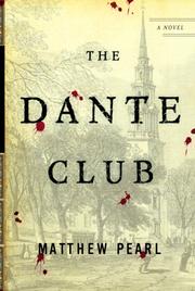 Cover of: The Dante Club by Matthew Pearl
