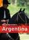 Cover of: The Rough Guide to Argentina