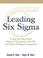 Cover of: Leading Six Sigma