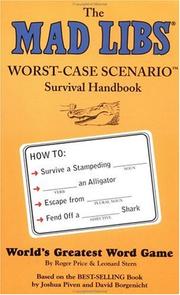 Cover of: Worst Case Scenario Mad Libs by Roger Price, Leonard Stern