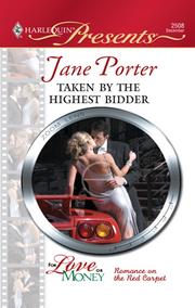 Cover of: Taken by the Highest Bidder by Jane Porter