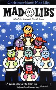 Cover of: Christmas Carol Mad Libs