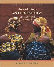 Cover of: Introducing anthropology by Michael Alan Park