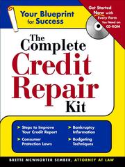 Cover of: The Complete Credit Repair Kit by Brette McWhorter Sember