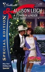 Cover of: A Cowboy Under Her Tree | Allison Leigh