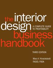 Cover of: The Interior Design Business Handbook by Mary V. Knackstedt