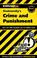 Cover of: CliffsNotes on Dstoevsky's Crime and Punishment