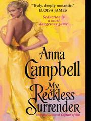 Cover of: My Reckless Surrender by Anna Campbell